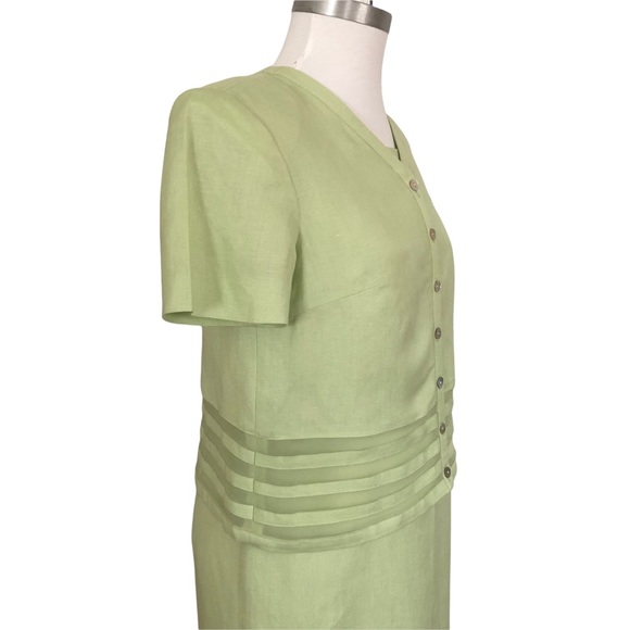 CYNTHIA HOWIE 2 PIECE JACKET DRESS MAXI SIZE 4P - Picture 4 of 15